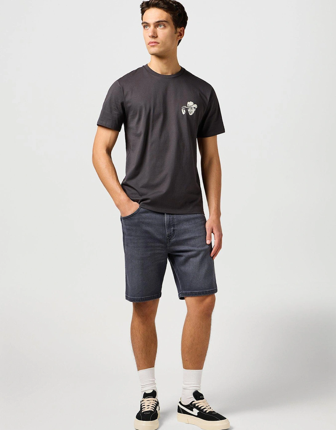 Small Graphic T-Shirt - Black