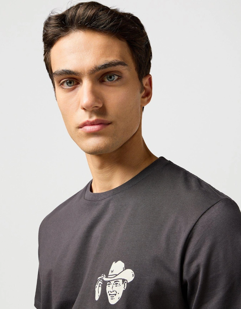 Small Graphic T-Shirt - Black