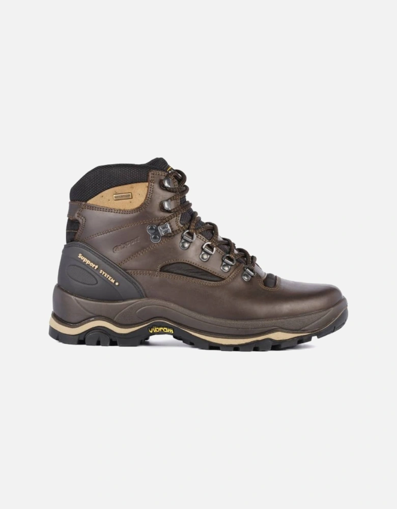 Mens Quatro Walking Boot Brown