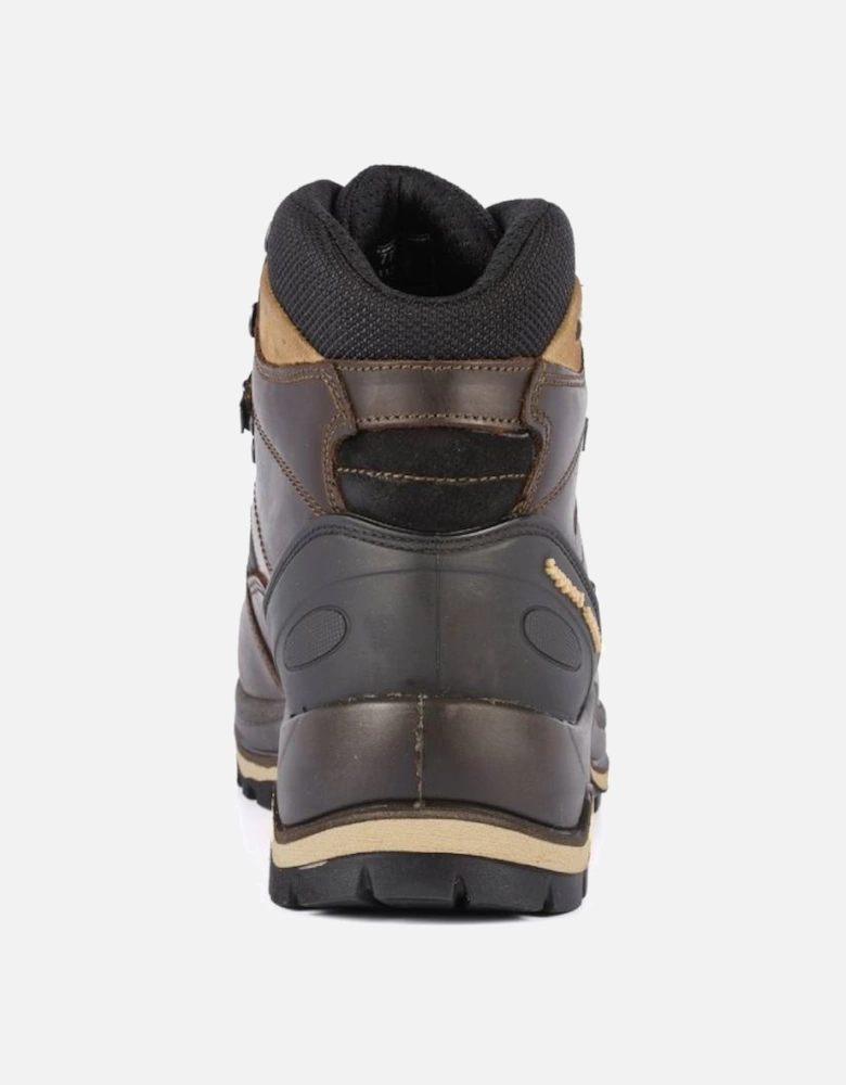 Mens Quatro Walking Boot Brown