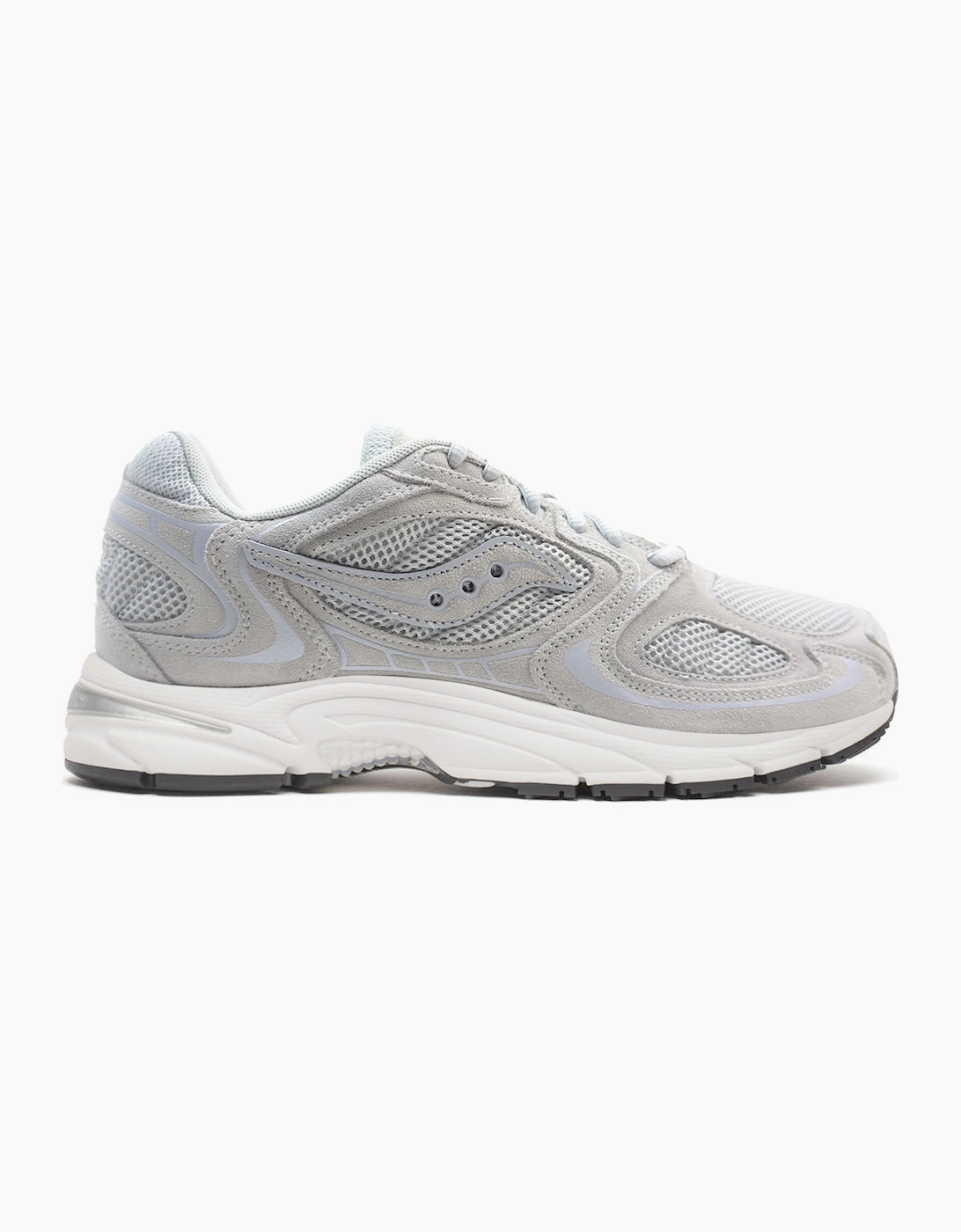 Men's Saucony Grid Jazz 9 Suede Trainers - Grey - Size: 11