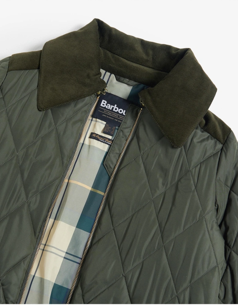 Malton Womens Long Quilted Jacket