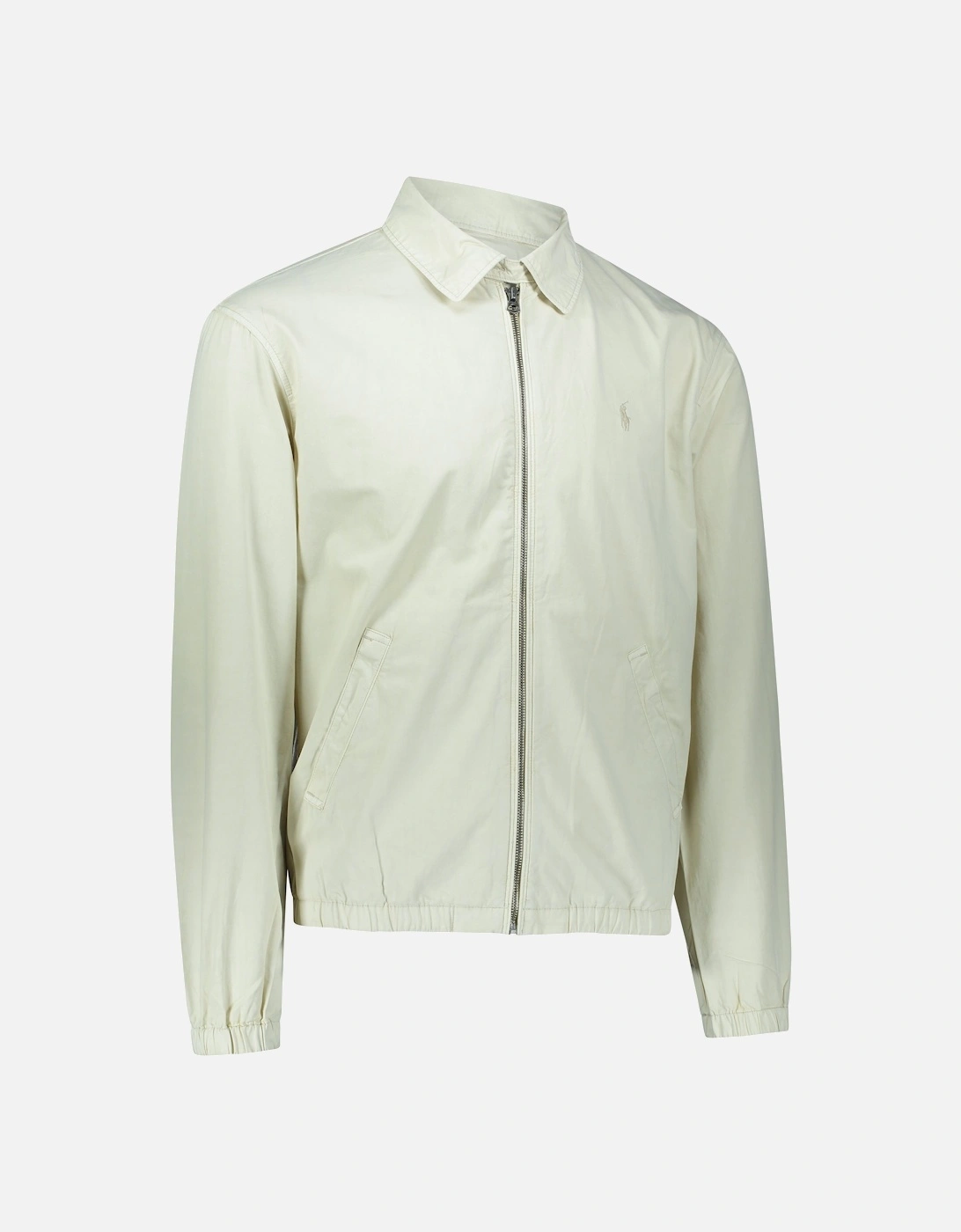 Ralph Lauren Bayport Mineral-Dyed Poplin Jacket – Natural