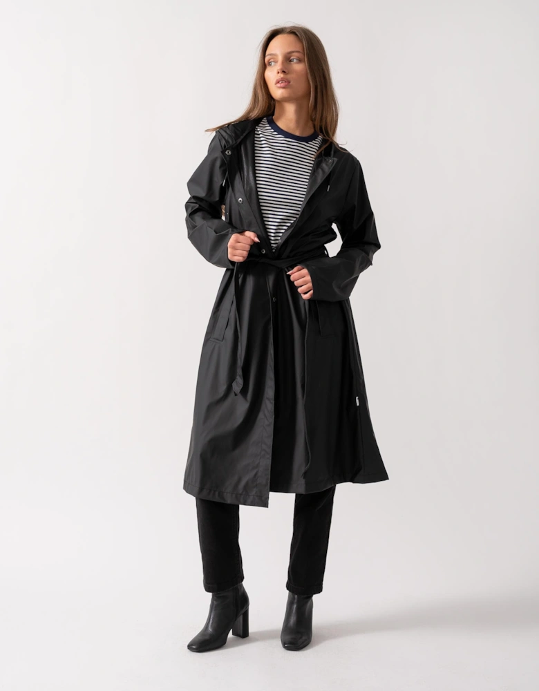 Womens A-Line Longer Jacket - 01 Black