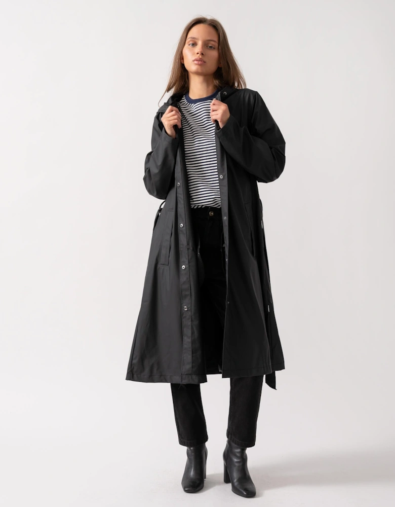 Womens A-Line Longer Jacket - 01 Black