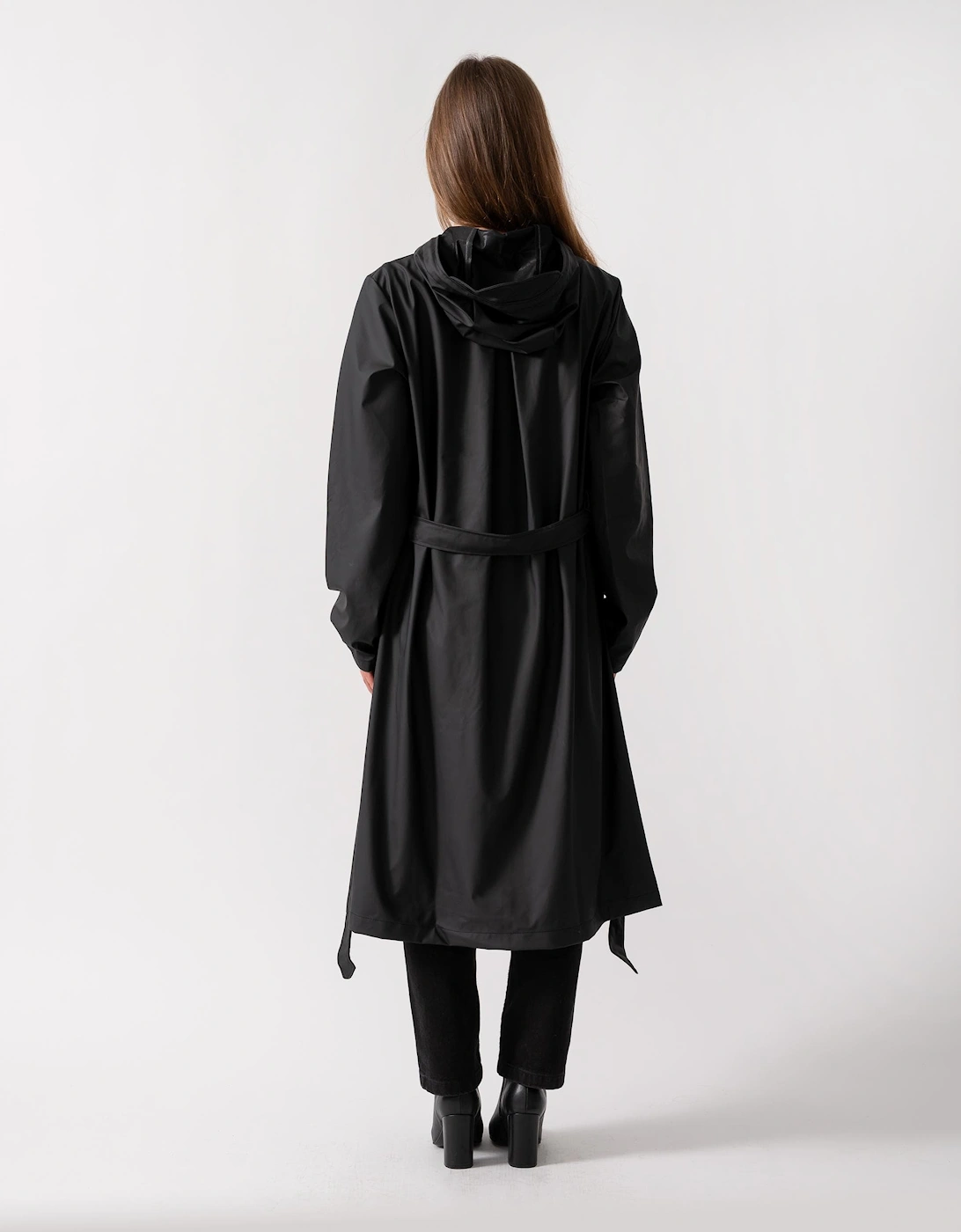 Womens A-Line Longer Jacket - 01 Black