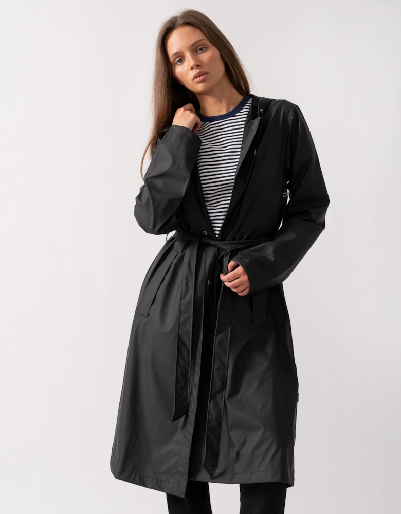 Womens A-Line Longer Jacket - 01 Black