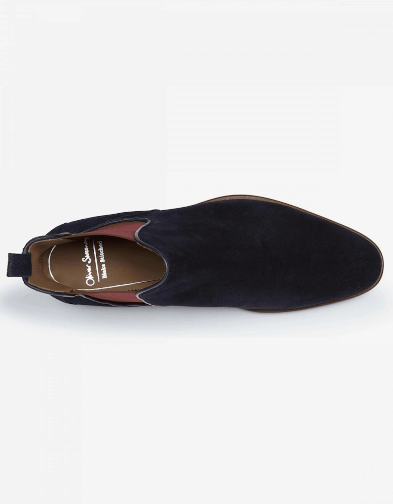 Andante Suede Mens Chelsea Boots