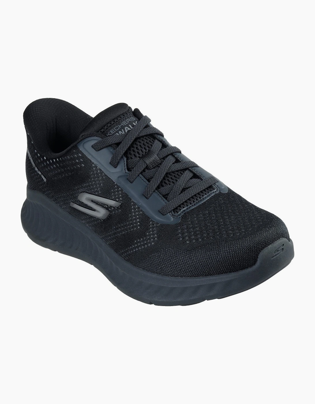 Skechers Go Walk Men's Black Go Walk Now Payton Trainers - Size: 7