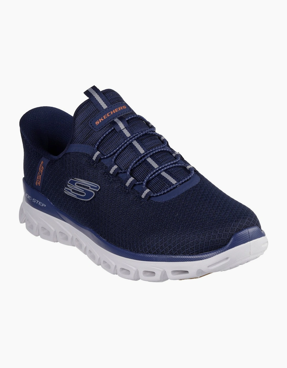 Skechers Men's Navy Glide-Step Noxus Trainers - Size: 12