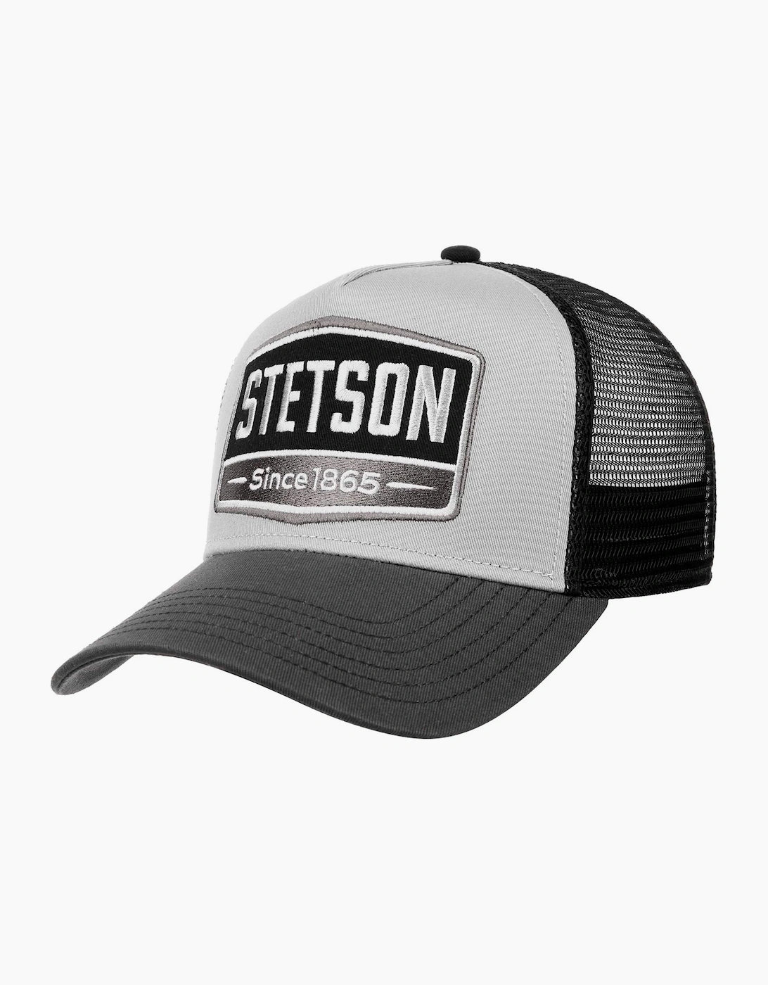 Stetson Men's Black Trucker Cap