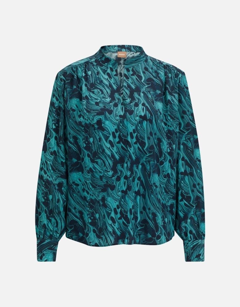 Banora18 Regular-Fit Silk Blouse