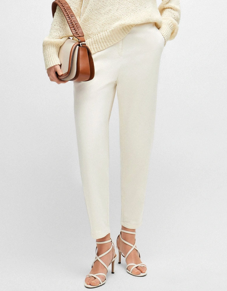 Tolinda-D Elasticed Waistband Trousers