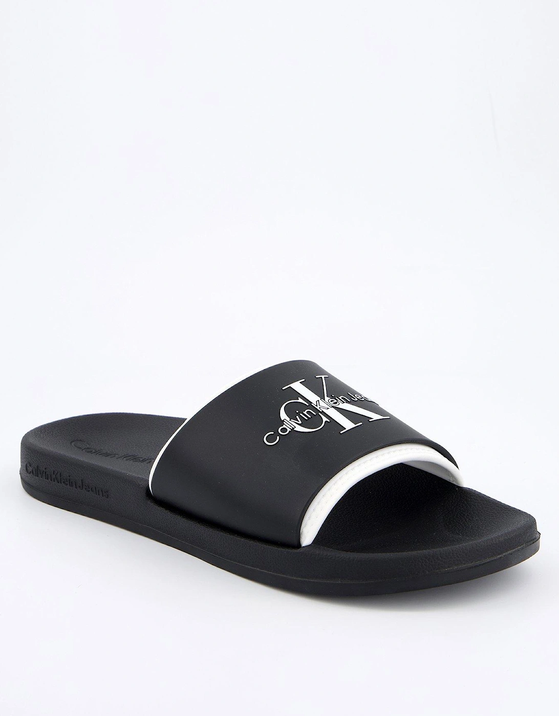 Neoprene Logo Slide - Black/white, 2 of 1