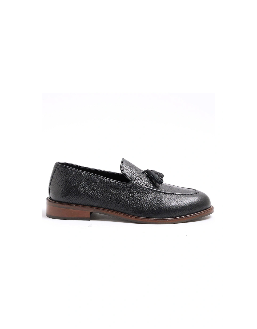 Sardinia Suede Tassel Casual Slip On Shoes - Black, 2 of 1