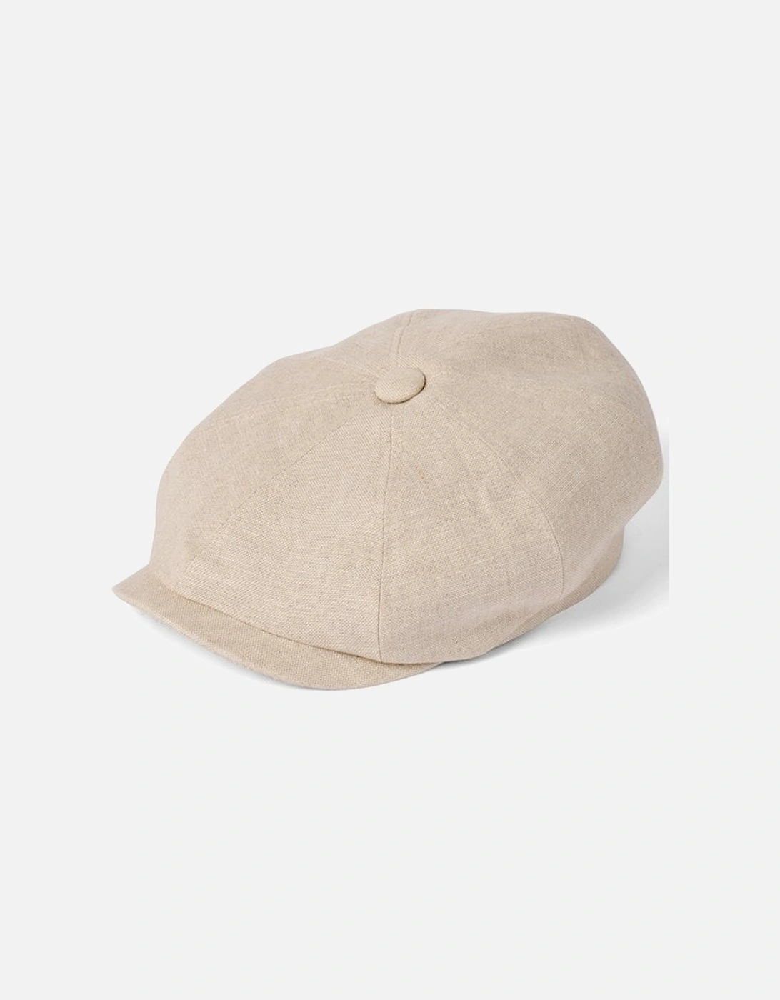 Murphy Irish Linen 8 Panel Cap Peaky Blinders Natural, 2 of 1