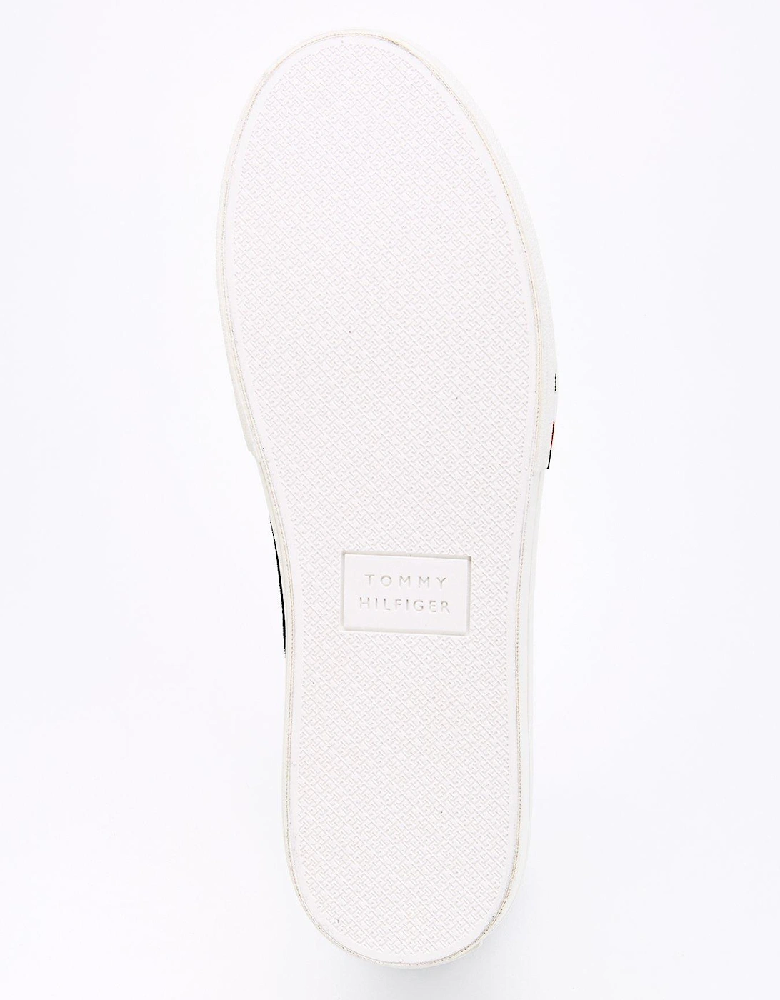 Vulcanised Low Suede Shoes - Navy