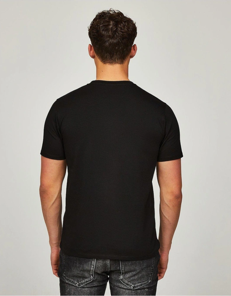 Growler Dot Graphic T-Shirt - Black