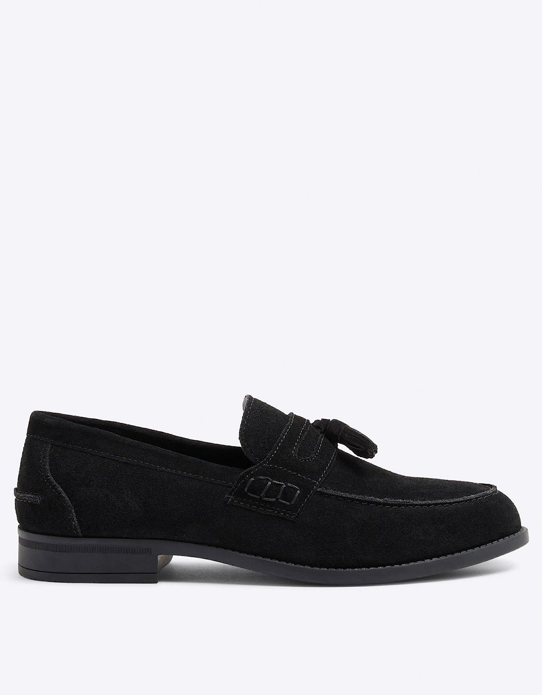Sardinia Suede Tassel Casual Slip On Shoes - Black, 2 of 1
