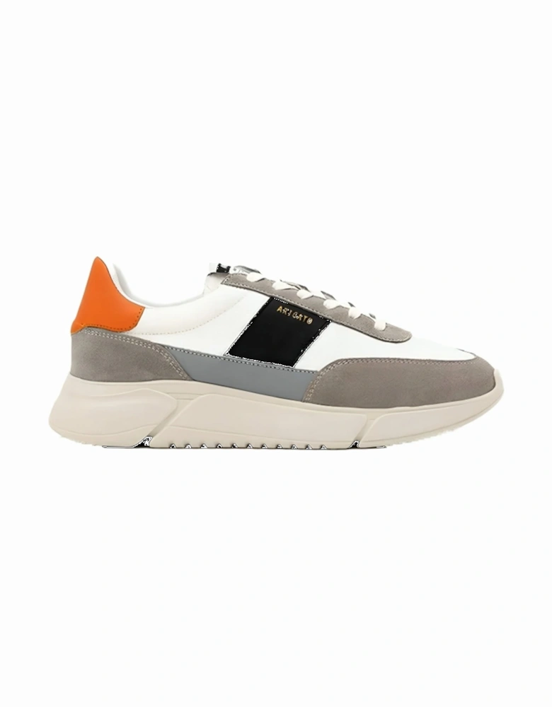 Genesis Suede Trainers in Grey/Black