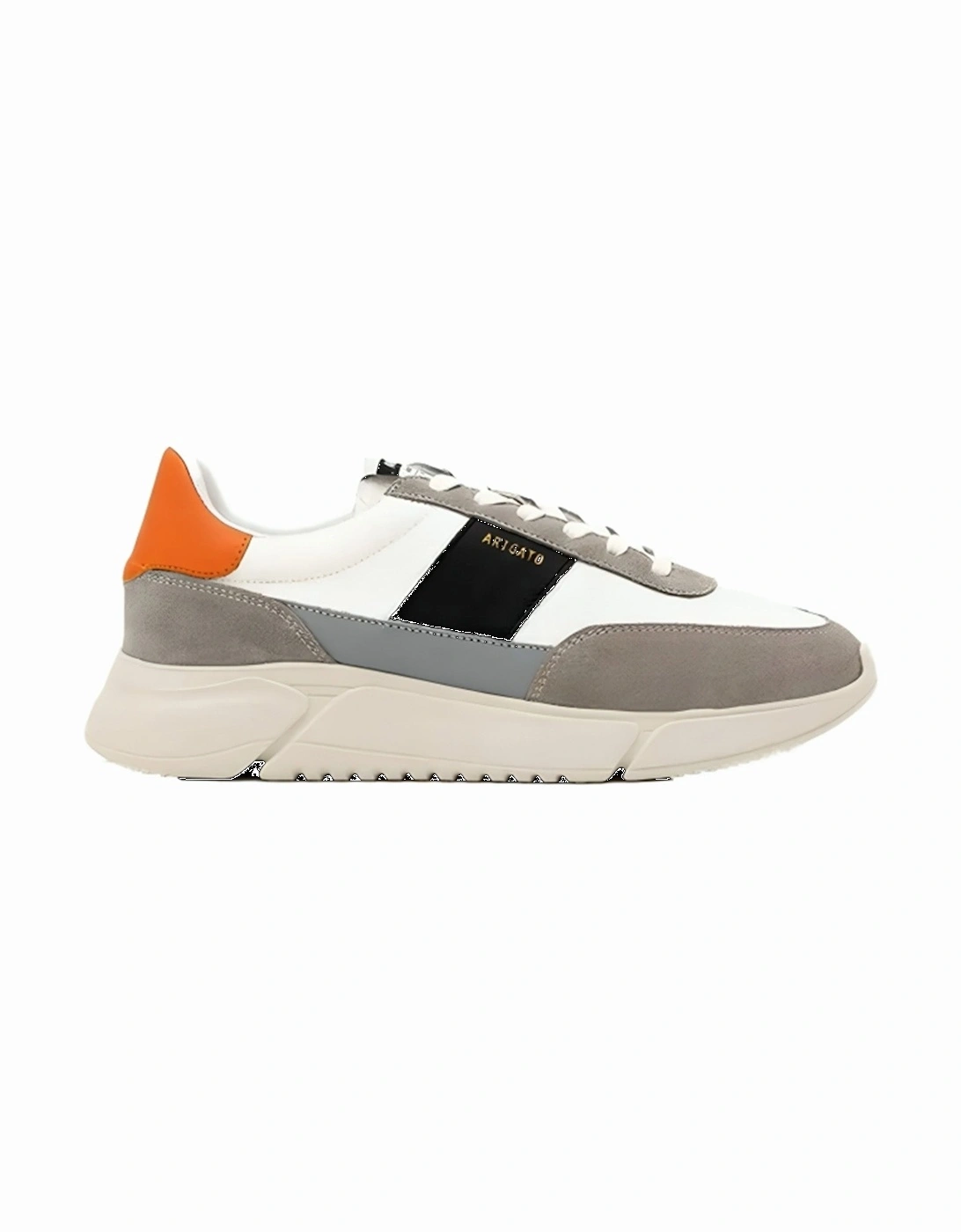 Genesis Suede Trainers in Grey/Black, 3 of 2