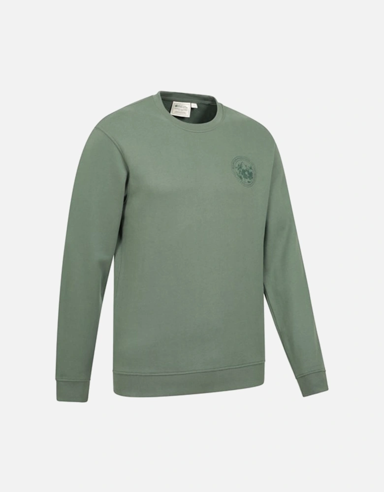 Mens Mountain Crew Neck Sweatshirt