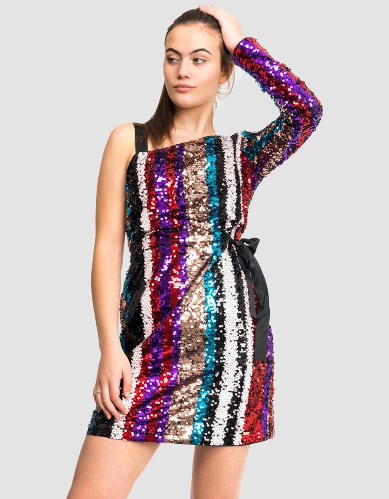 Womens Sequin Party Dress