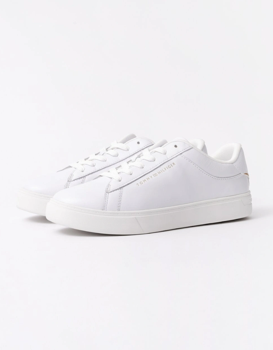 Tommy Hilfiger Women's White Essential Court Womans Sneaker - : 7
