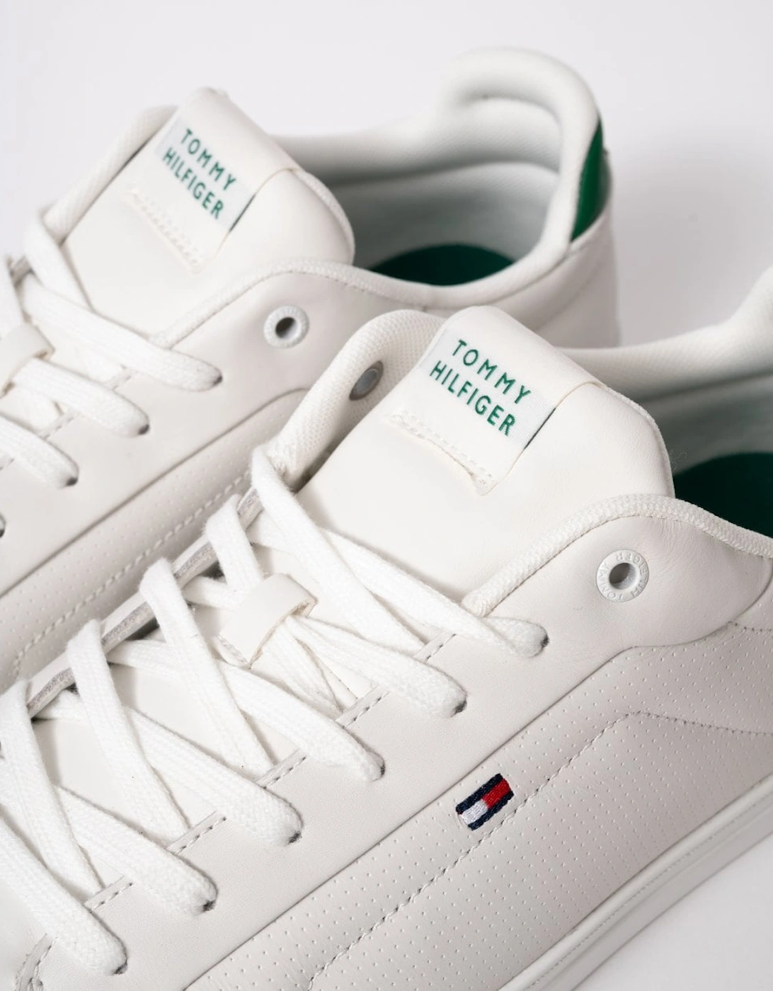 Icon Court Pin Perforated Mens Trainer