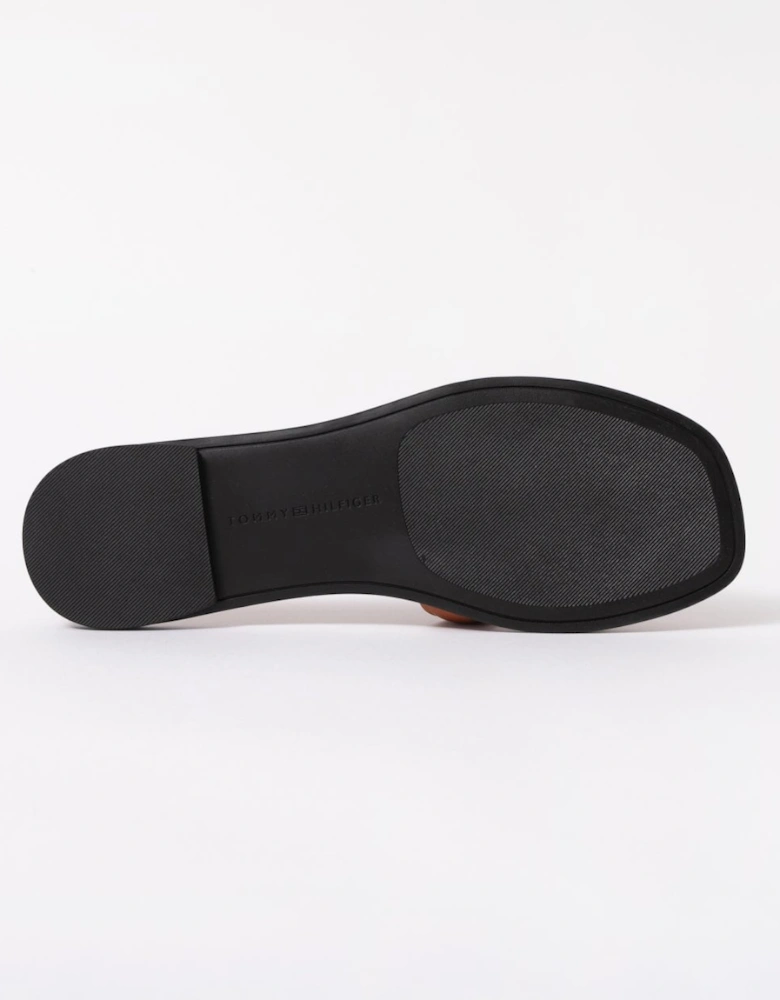 Logo Strap Womens Mule