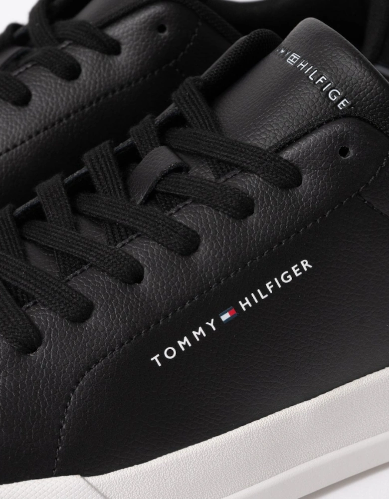 Court Leather Detailed Mens Trainer