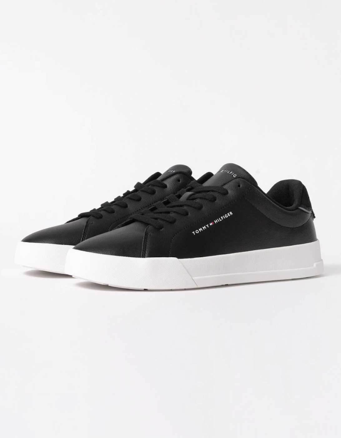 Court Leather Detailed Mens Trainer, 7 of 6