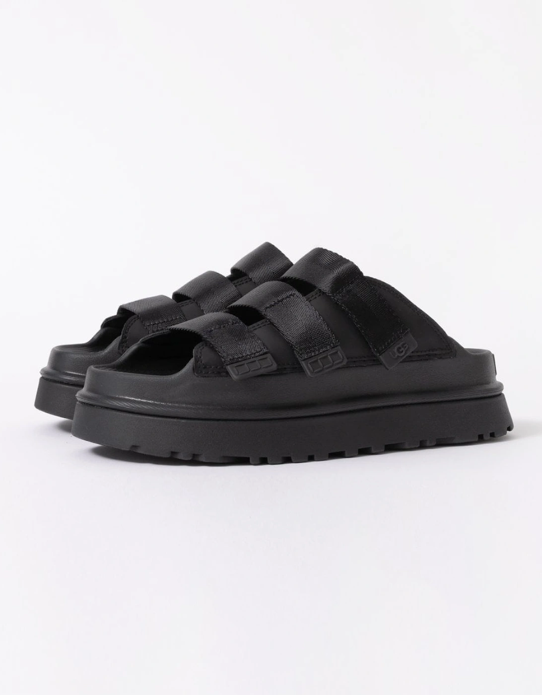 Ugg Women's Black Goldenglow Slide Sandal  5