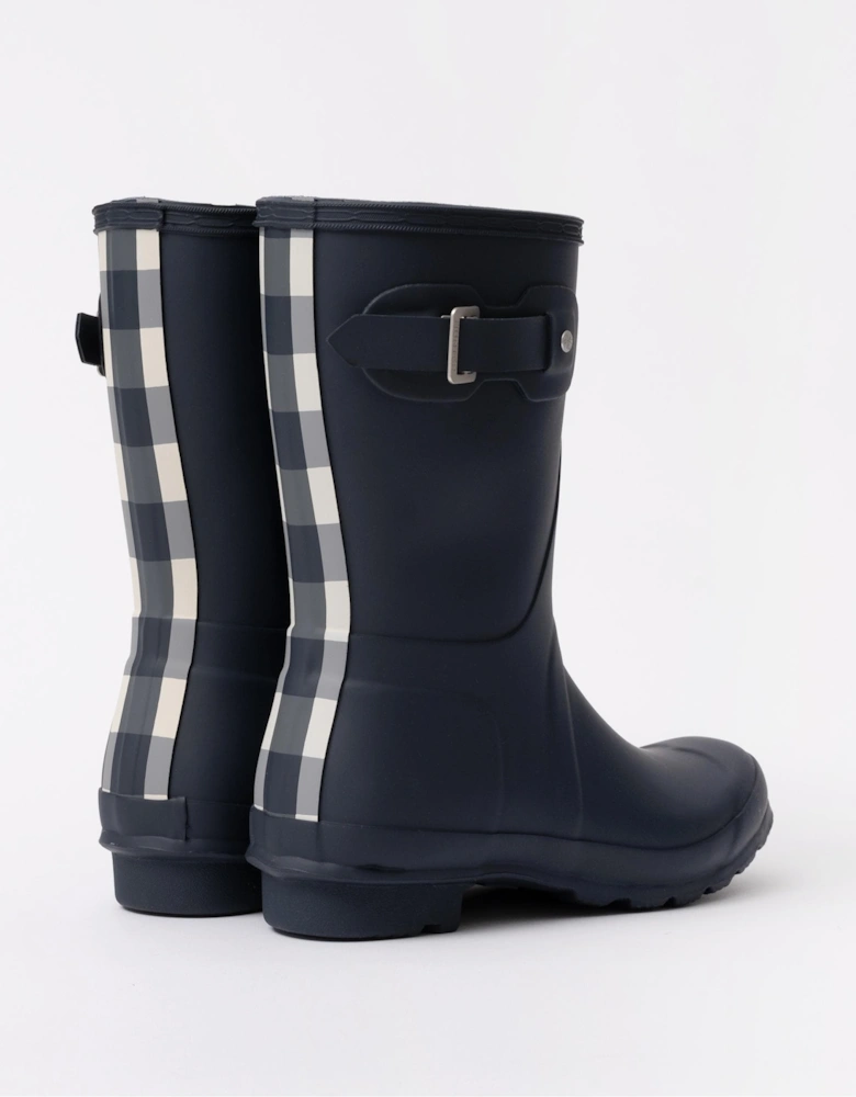 Womens Original Short Gingham Boot