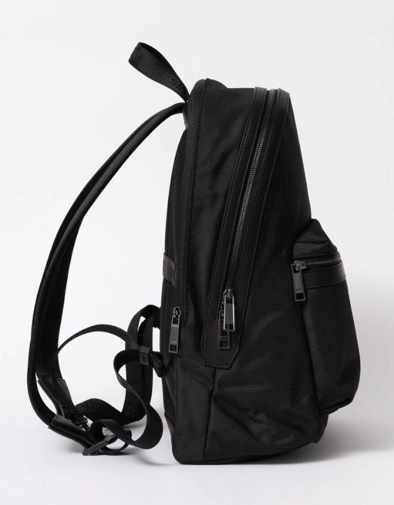BOSS Orange Ray Mens Structured Backpack With Signature Trims