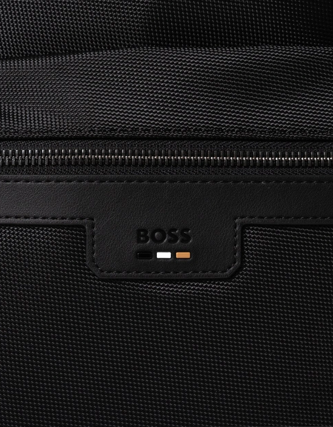 BOSS Orange Ray Mens Structured Backpack With Signature Trims