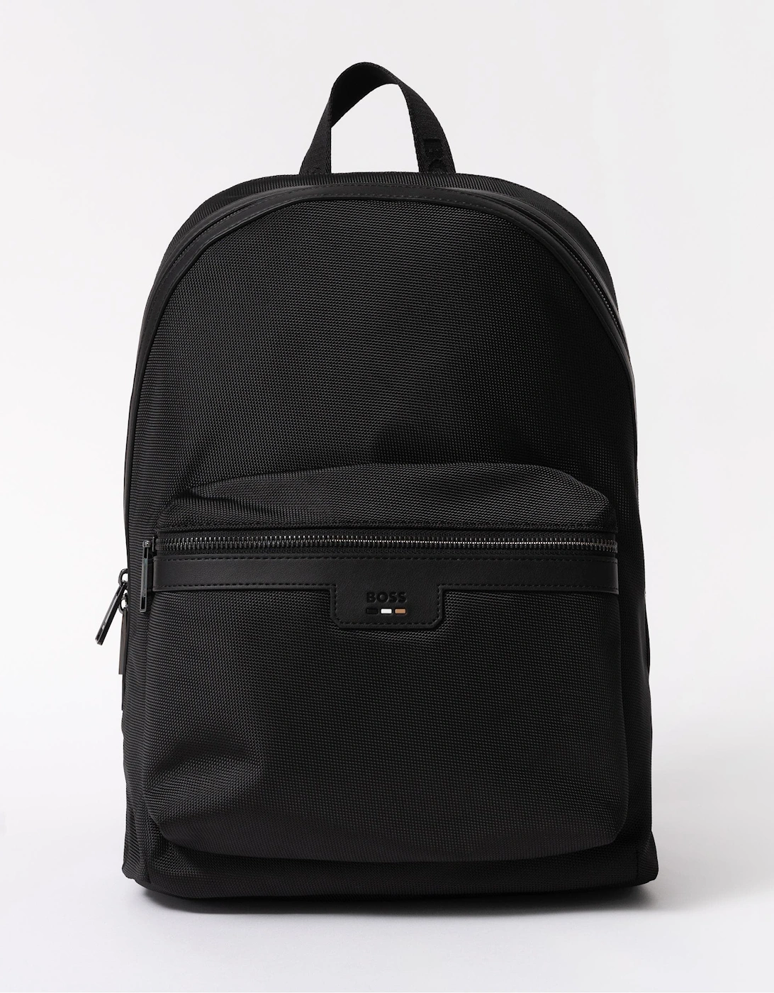 BOSS Orange Ray Mens Structured Backpack With Signature Trims, 9 of 8