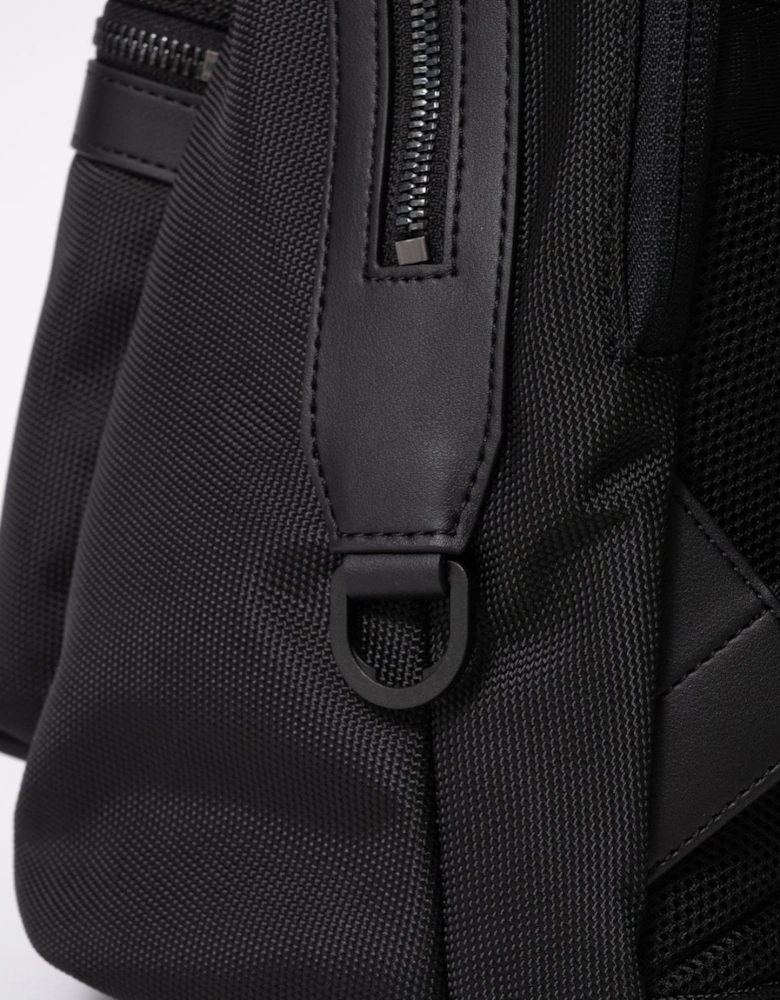 BOSS Orange Ray Mens Structured Backpack With Signature Trims