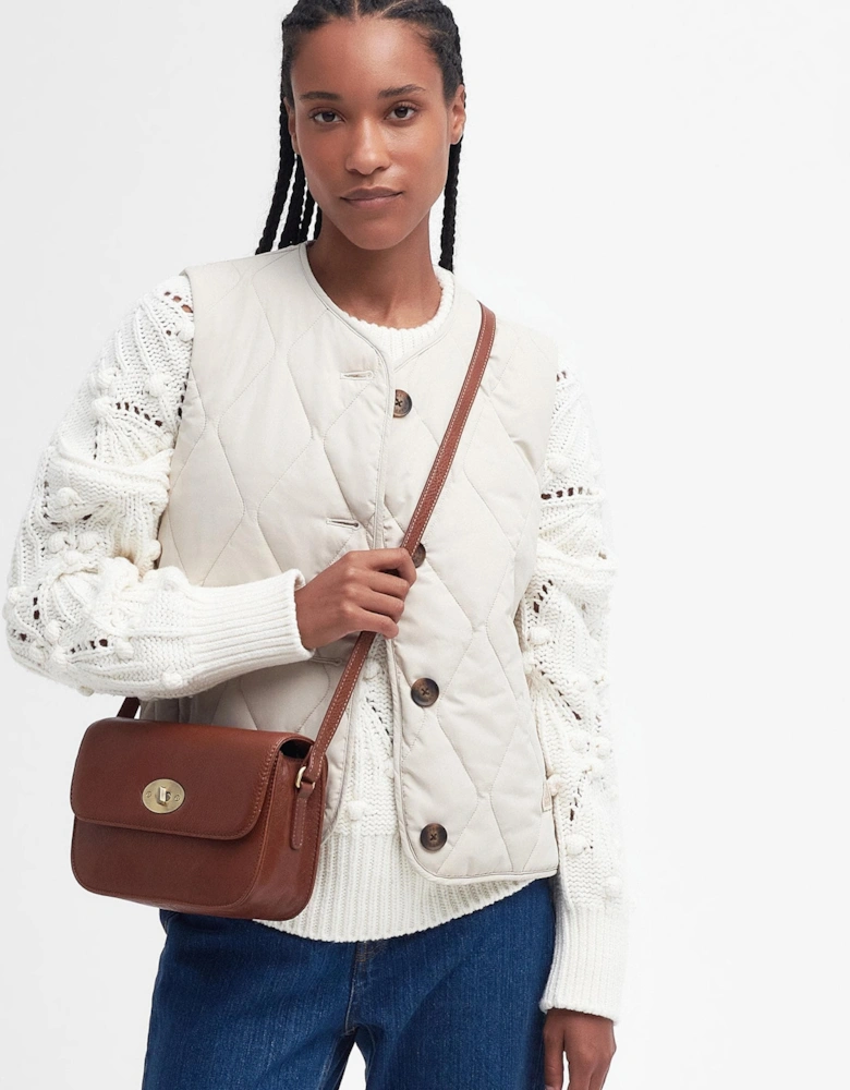 Isla Womens Leather Cross Body Bag