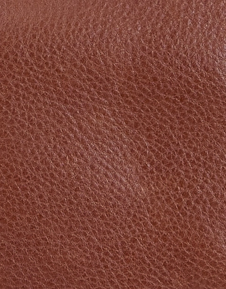 Laire Womens Medium Leather Saddle Bag