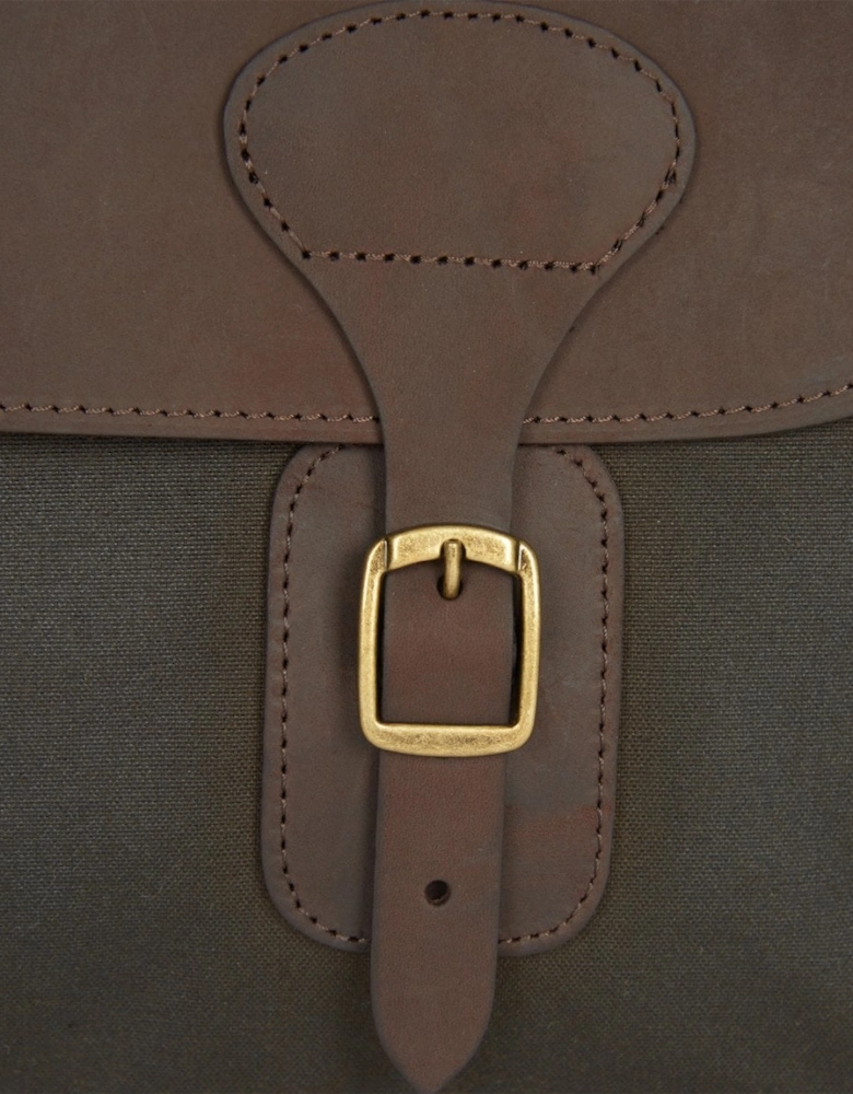 Wax Unisex Leather Briefcase