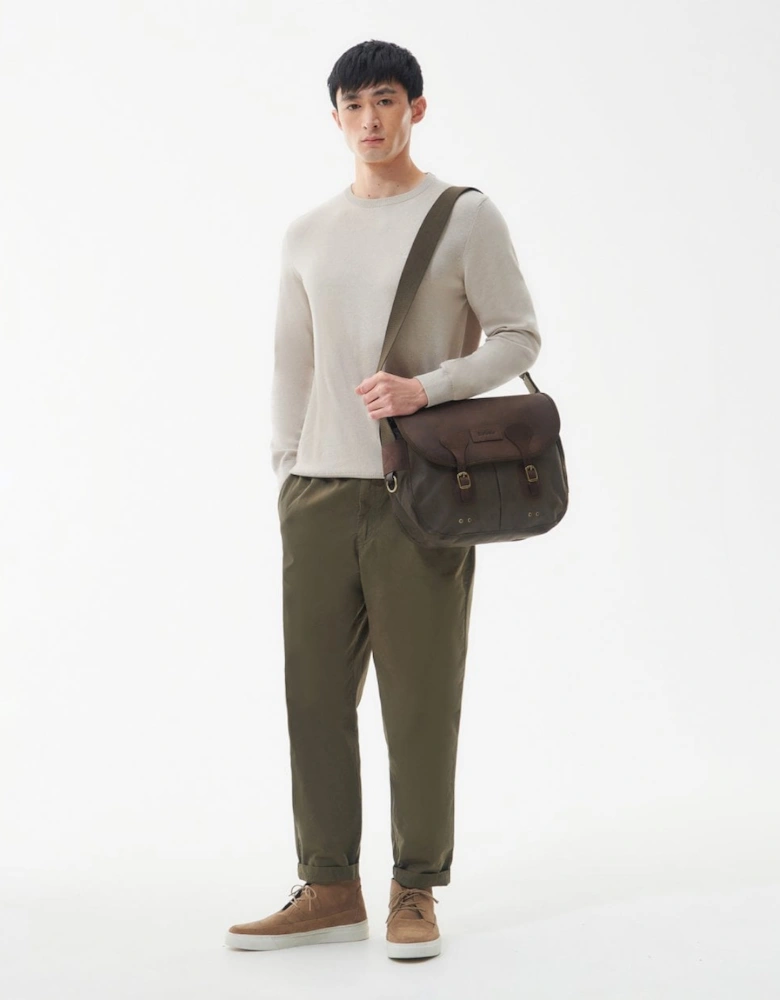 Wax Leather Unisex Tarras Bag