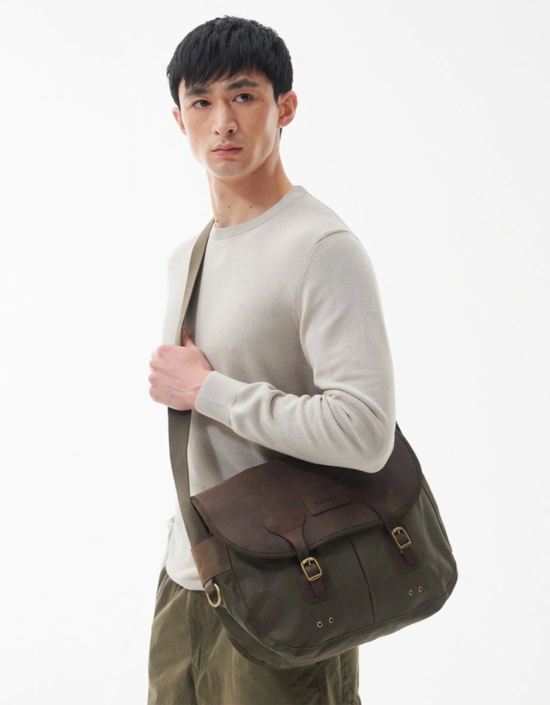 Wax Leather Unisex Tarras Bag