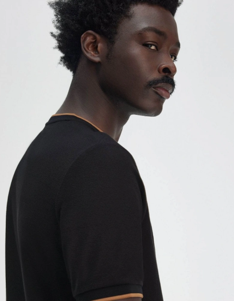 Mens Crepe Pique T-Shirt