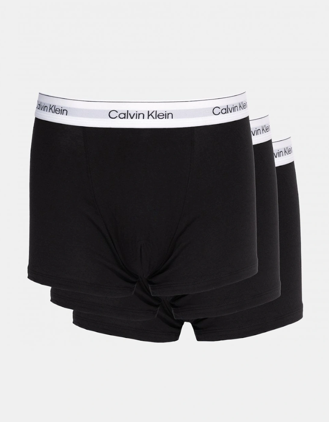 Men's Calvin Klein 3 Pack Mens Relaxed Dart Trunk - Black/Black/Black - Size: 37/36/32