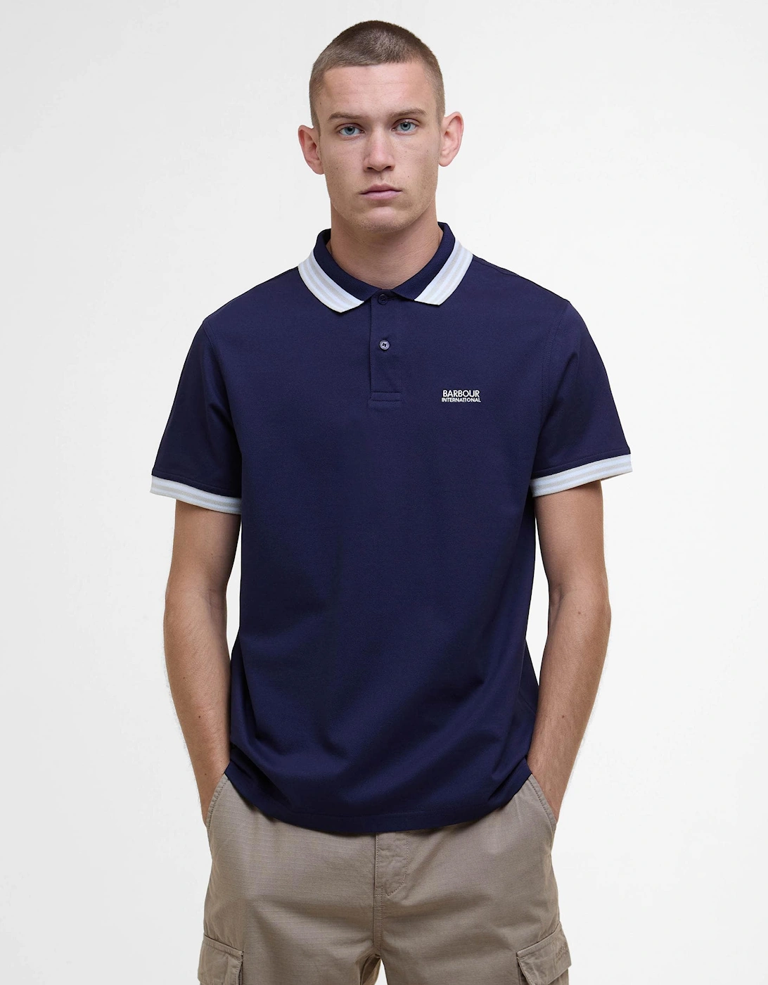 Caleb Multi Mens Polo Shirt, 6 of 5