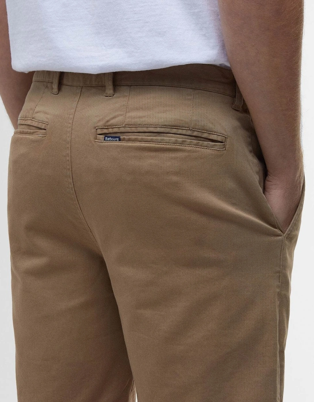 Mens Washed Twill Chino Shorts
