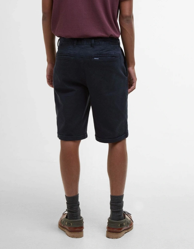 Mens Washed Twill Chino Shorts