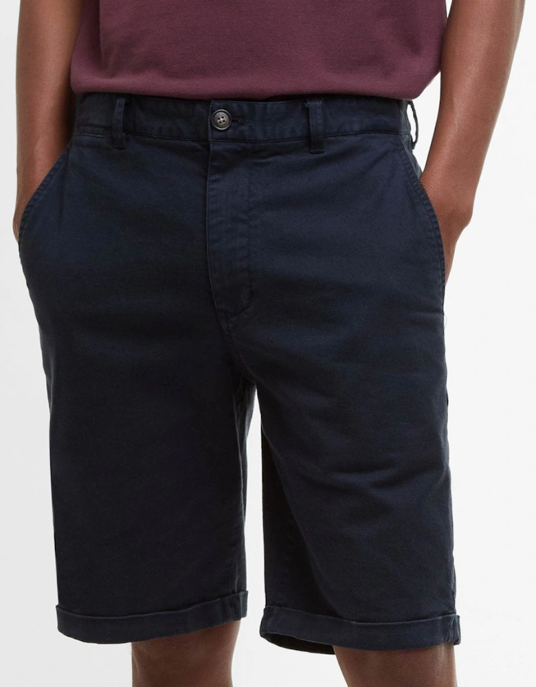 Mens Washed Twill Chino Shorts