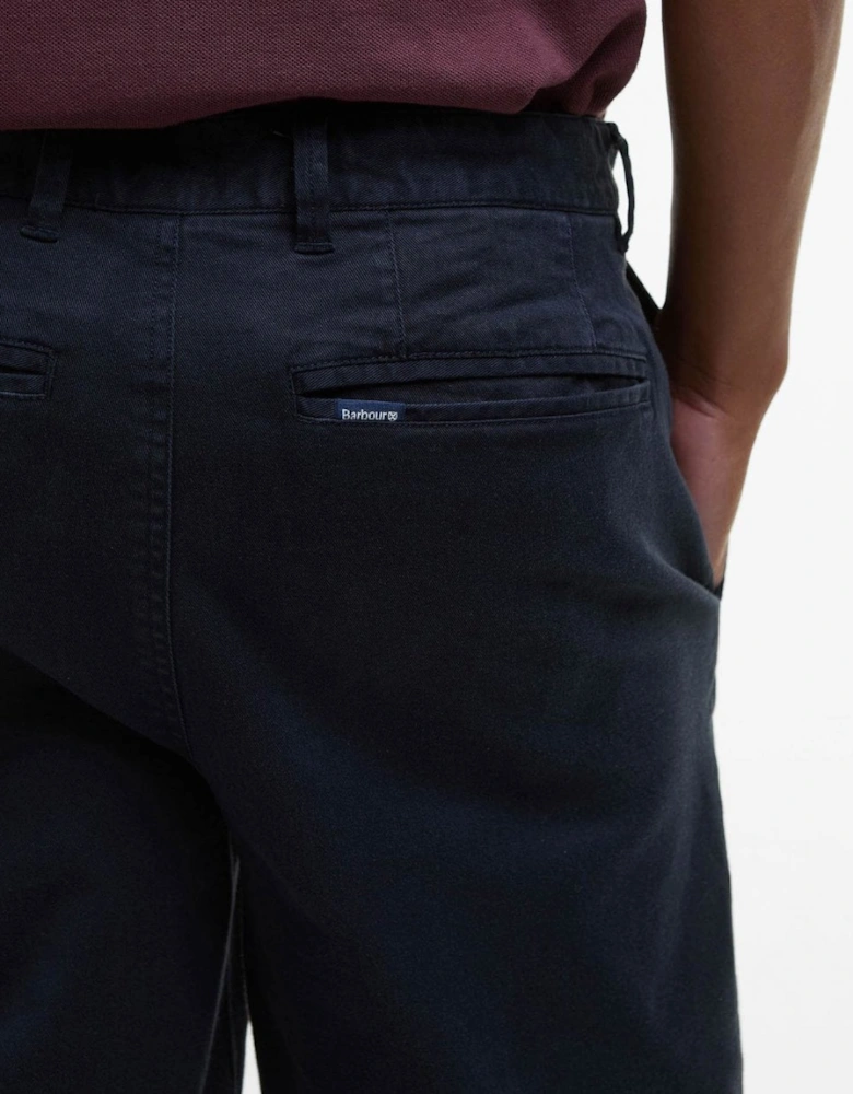 Mens Washed Twill Chino Shorts